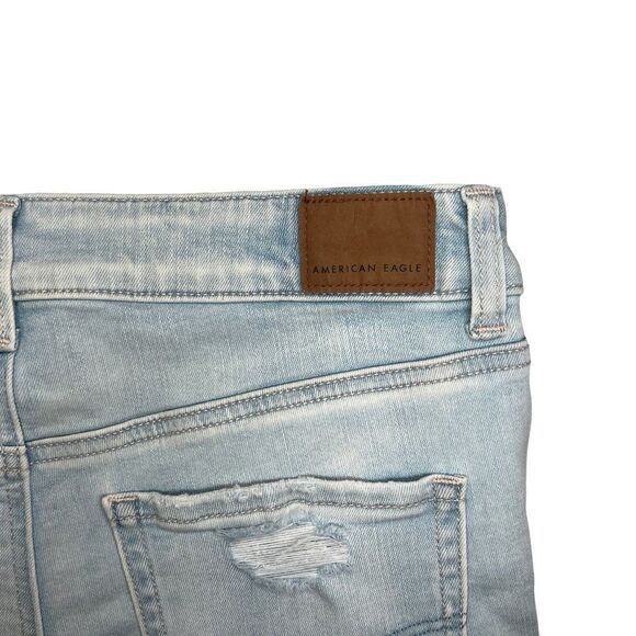 American Eagle Shorts Women's Size 8 Next Level Stretch High Rise Shortie - Picture 8 of 12